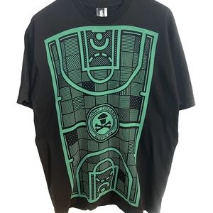 Gently used Boston Celtics Johnny Cupcakes XL mens shirt